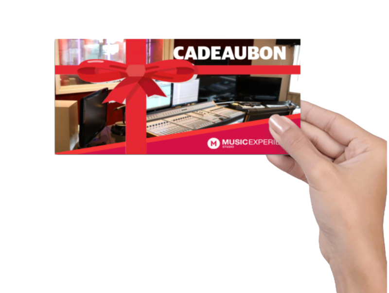 Cadeaubon met videoclip opname